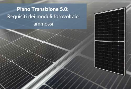 Piano Transizione 5.0 efficienza moduli incentivo